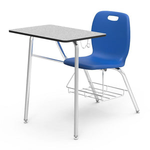 N2 Series Chair Desk-Desks-Cobalt Blue-Grey Nebula-Yes