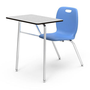 N2 Series Chair Desk-Desks-Sky Blue-Grey Nebula-No