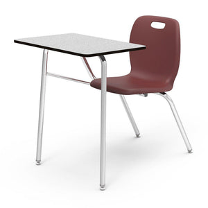 N2 Series Chair Desk-Desks-Wine-Grey Nebula-No