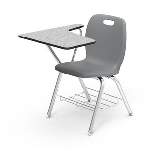 N2 Series Tablet Arm Chair Desk-Chairs-Graphite-Grey Nebula-