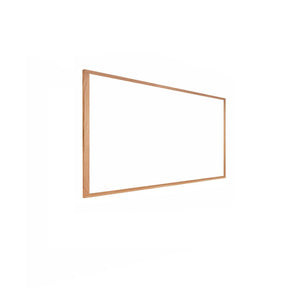 Non-Magnetic Whiteboard with Oak Wood Frame-Boards-