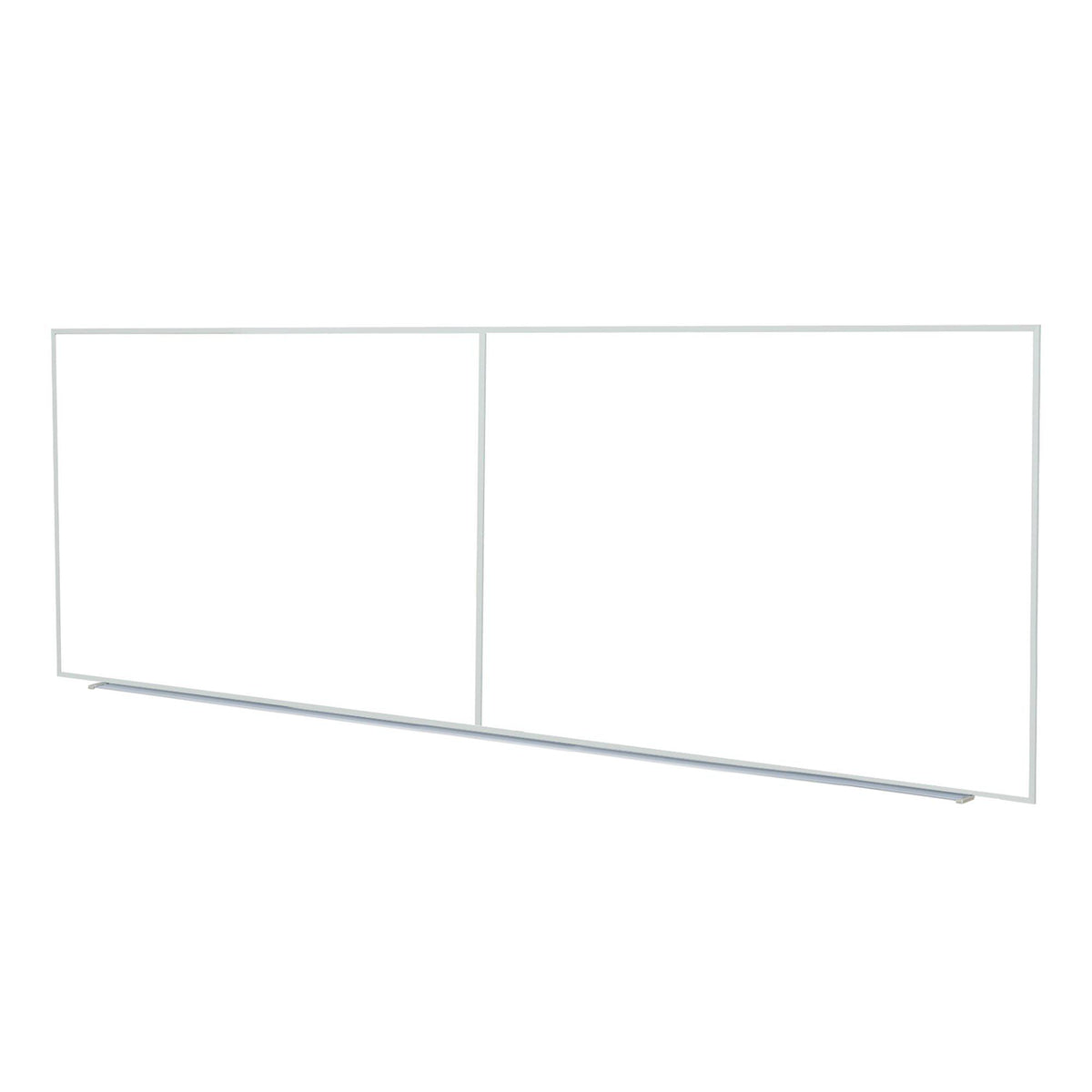 Non-Magnetic Whiteboard with Satin Aluminum Frame-Boards-