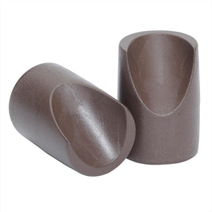 NPS Chair V Tip Caps for 7/8" frame (Pack of 100)-Chairs-Brown-