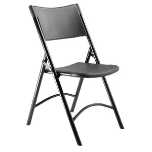 Heavy Duty Blow-Molded Plastic Folding Chair