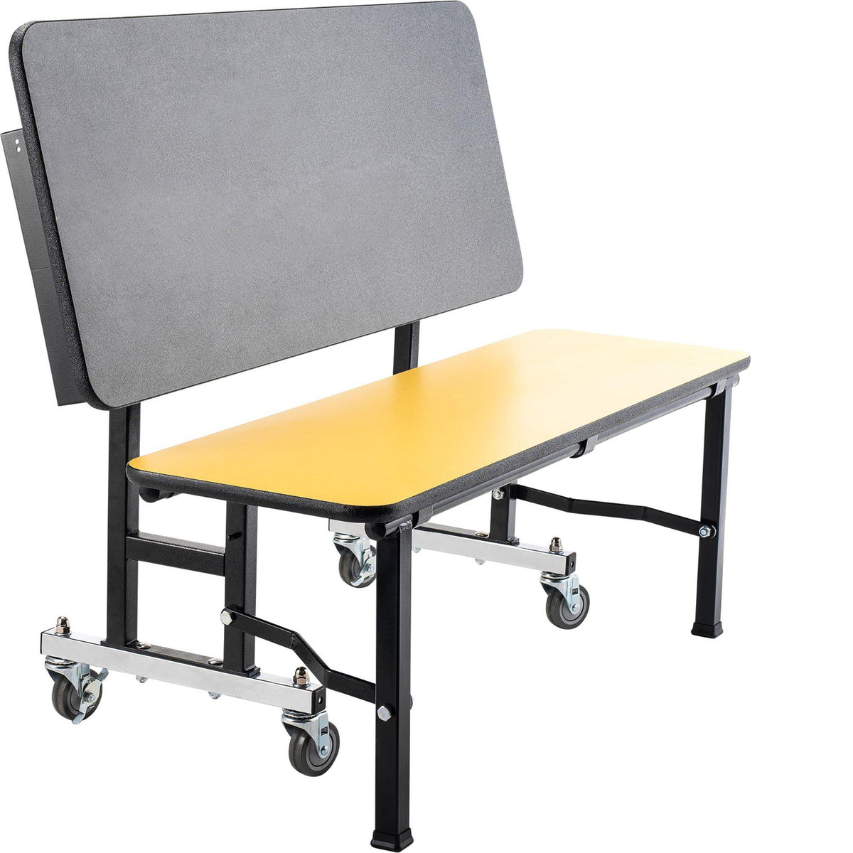 ToGo Bench, 48", MDF Core, ProtectEdge, Textured Black Frame