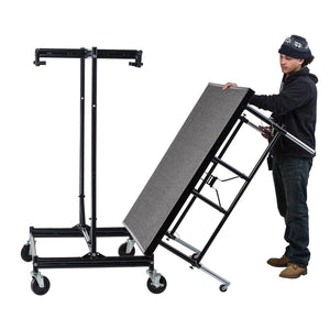 NPS® Height Adjustable 4' x 4' TransFix Stage Platforms-Stages & Risers-