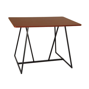 Oasis™ Standing Height Teaming Table-Cherry-