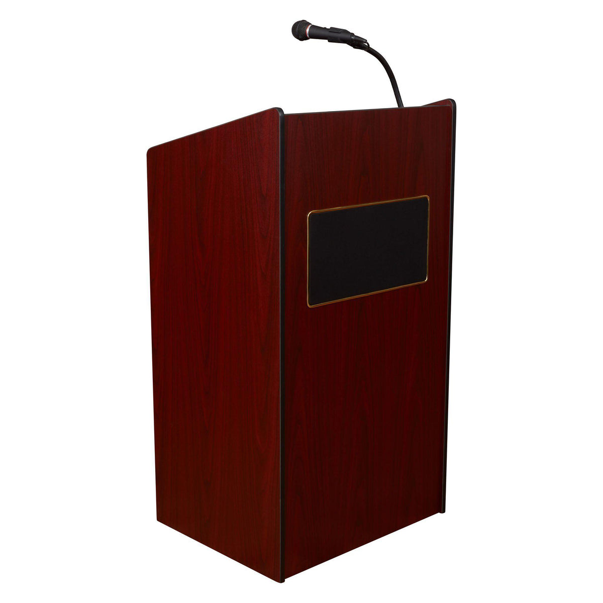 Oklahoma Sound® Aristocrat Sound Lectern-Lecterns & Podiums-Mahogany-