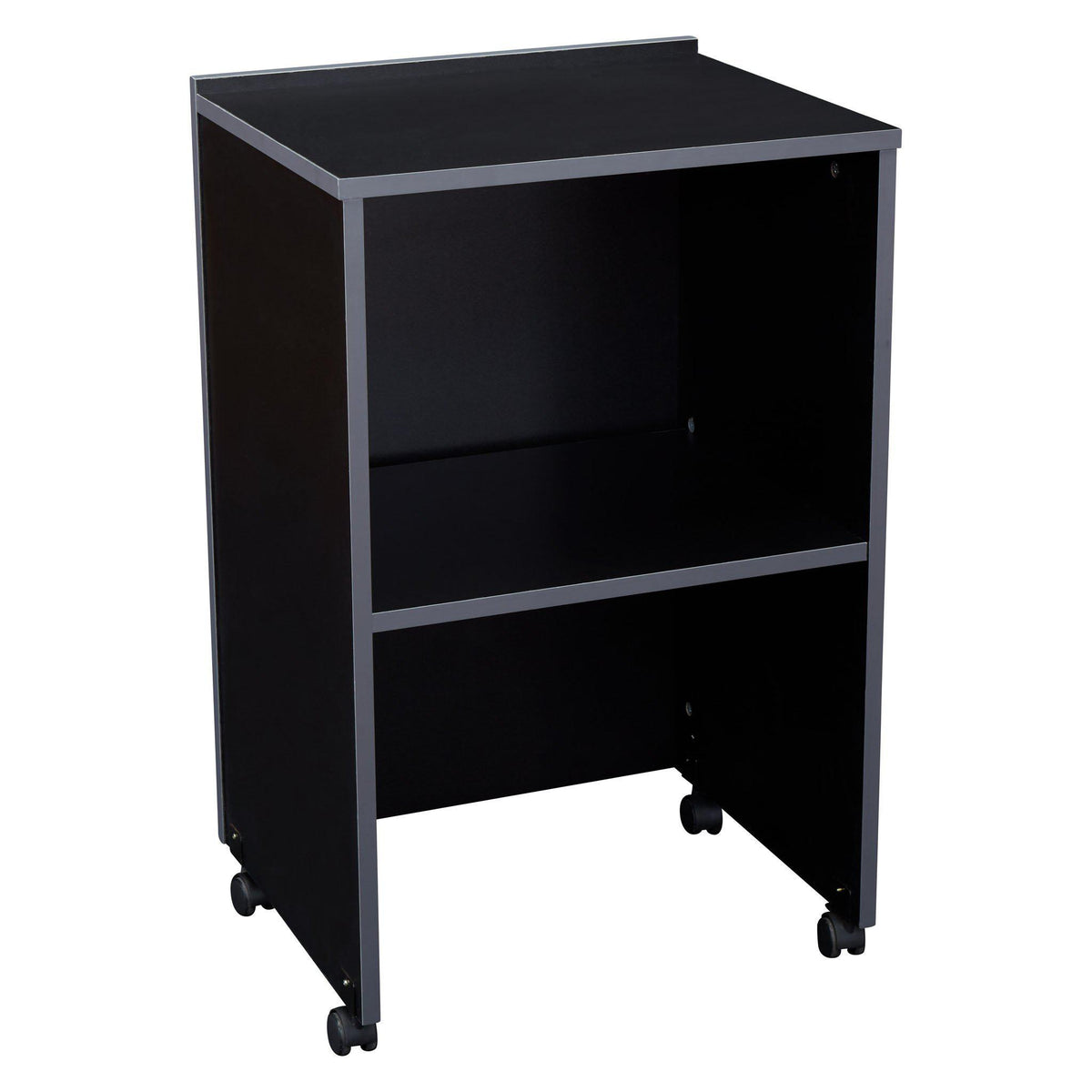 Oklahoma Sound® AV Cart/Lectern Base-Audio-Visual/Presentation-Black-