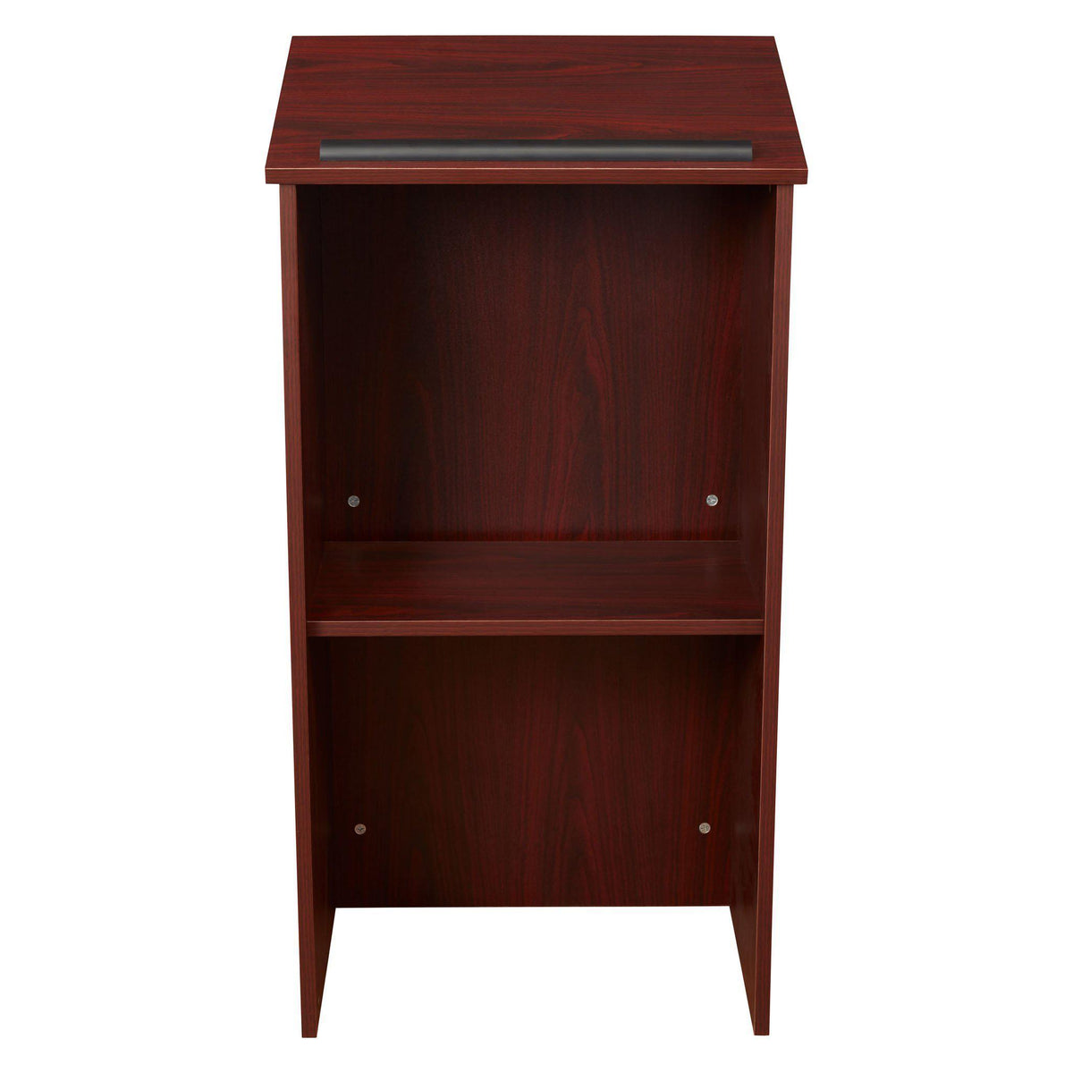 Oklahoma Sound® Full Floor Lectern-Lecterns & Podiums-Mahogany-