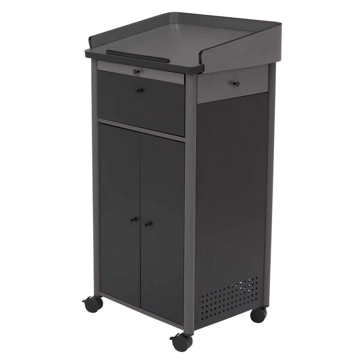 Oklahoma Sound® Greystone Lectern-Lecterns & Podiums-