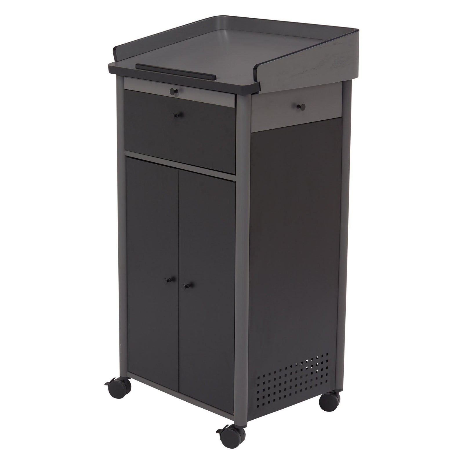 Oklahoma Sound® Greystone Lectern-Lecterns & Podiums-