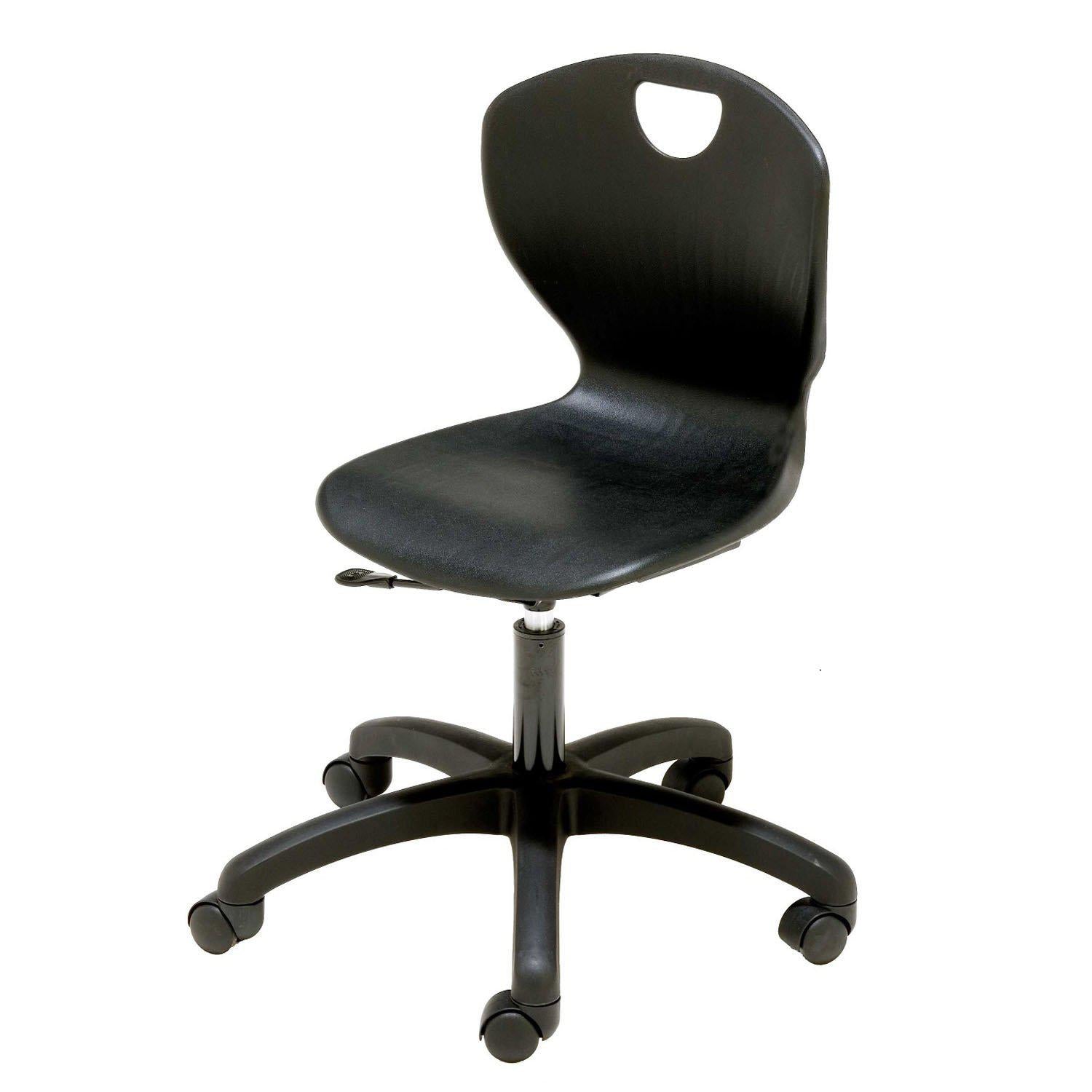 Ovation Gas Lift Task Chair-Chairs-Navy-
