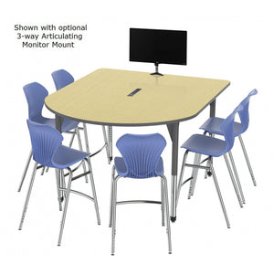 Premier Series Multimedia Tables with Power Module, 60" x 72"-Tables-