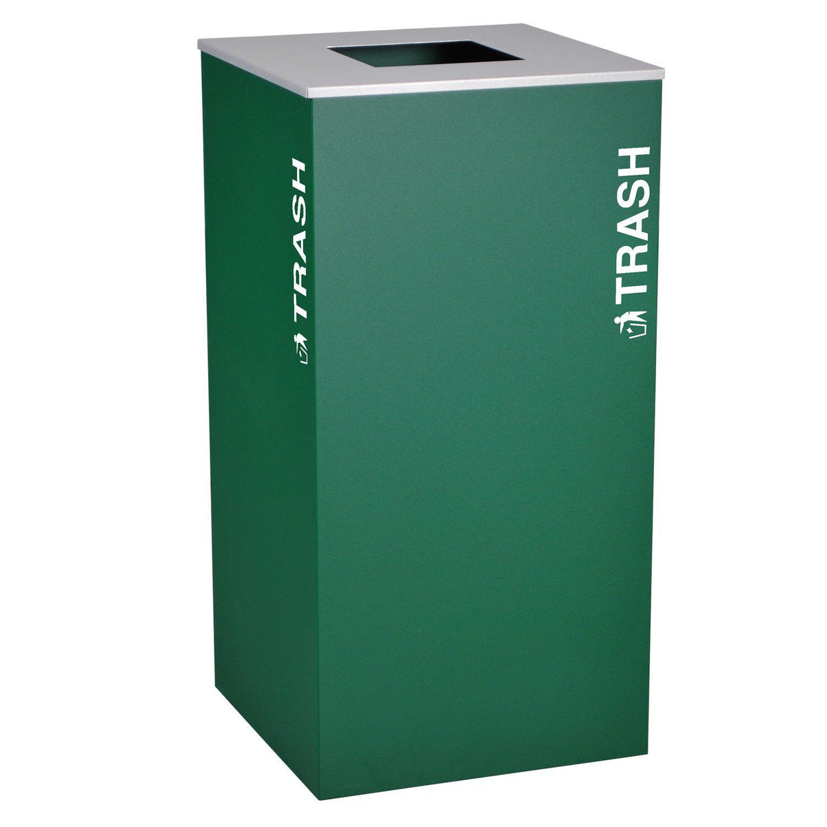Kaleidoscope Collection 36 Gallon Square Indoor Recycling Receptacle
