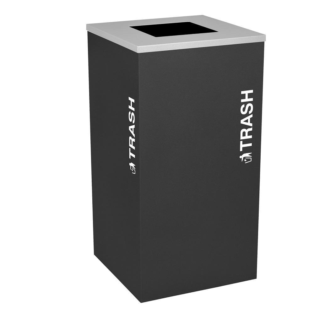 Kaleidoscope Collection 24 Gallon Square Indoor Recycling Receptacle