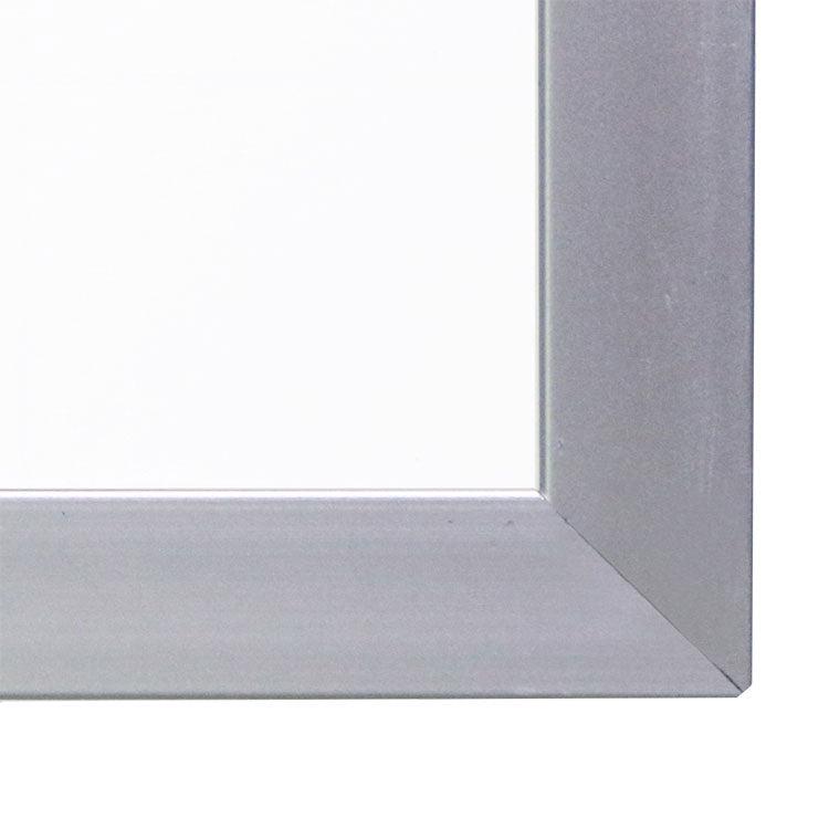 Proma 5' High Magnetic Porcelain Projection Whiteboard/Markerboard with Maprail, 5' H x 12' W