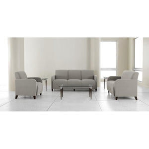 Siena Collection Reception Seating, 3-Seat Bench, Standard Fabric Upholstery, FREE SHIPPING