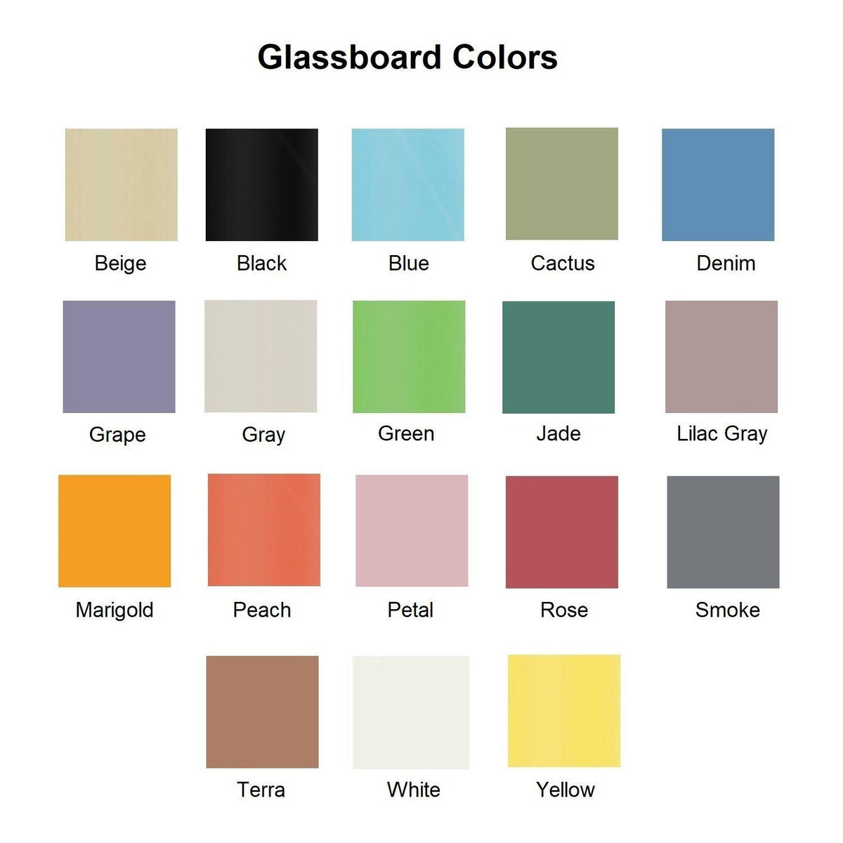 Aria Low Profile Glassboard, Non-Magnetic, Vertical, 8' x 4'