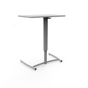 Ruckus Pneumatic Adjustable Desk With Glide Base-Desks-