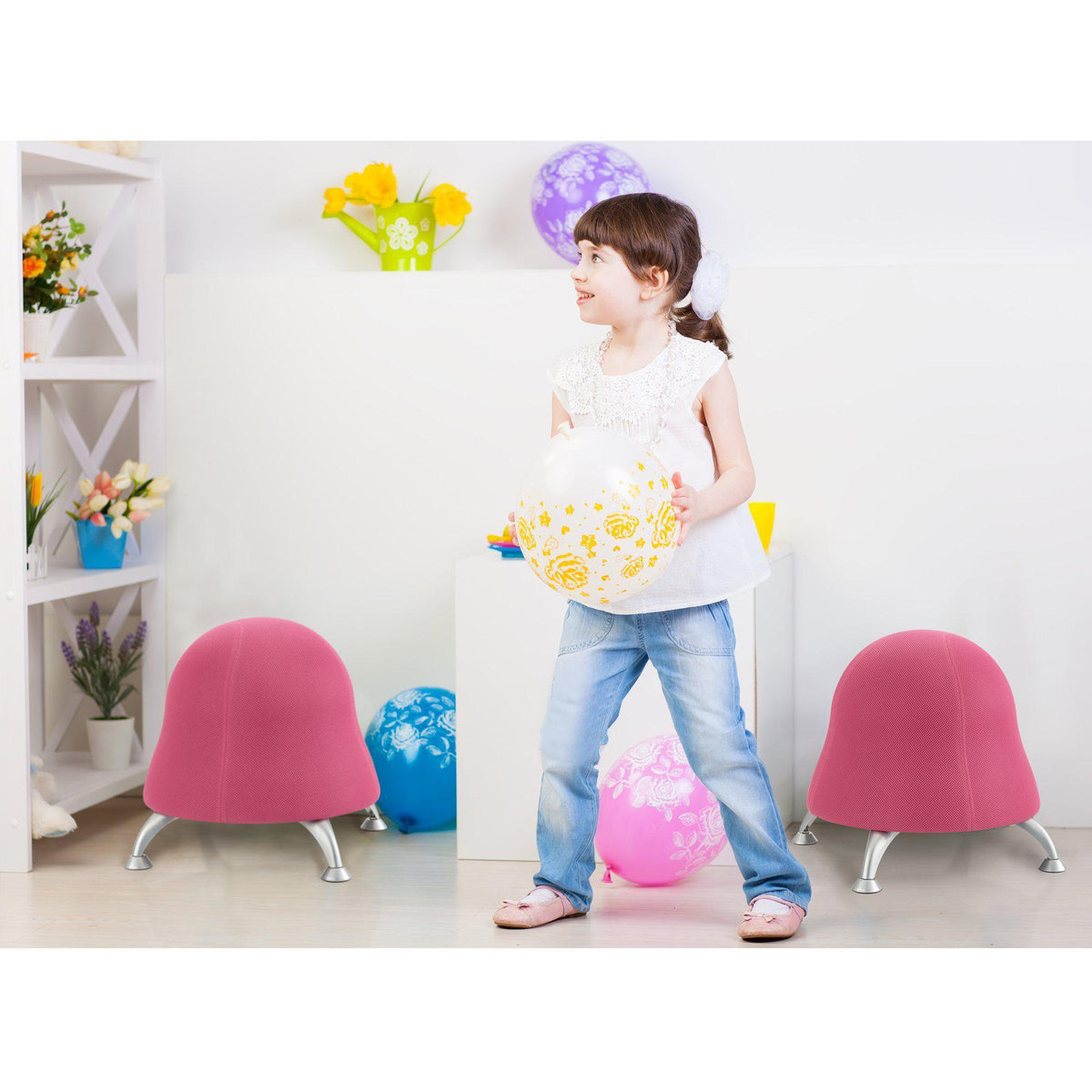  Runtz™ Ball Chair, Pink