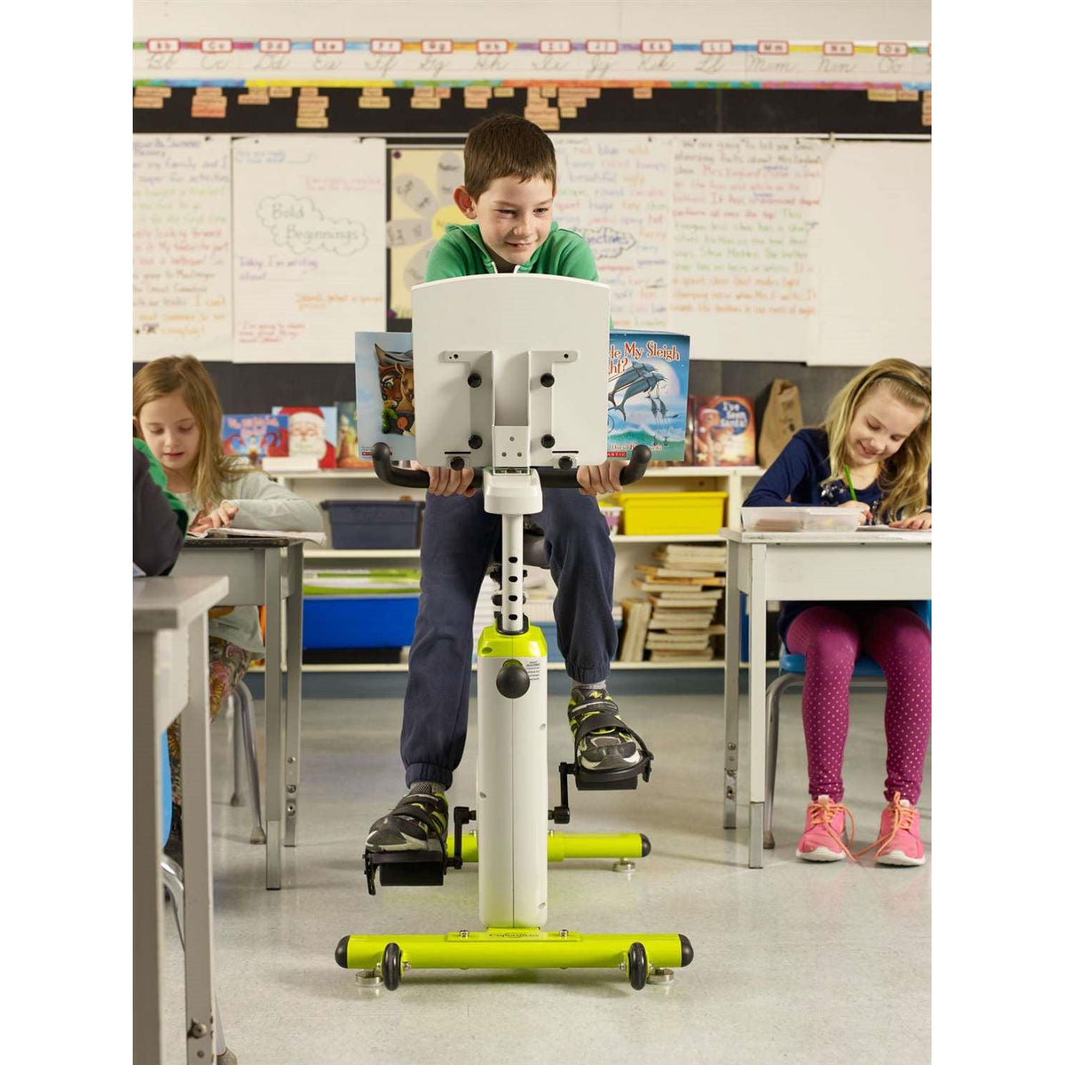 Self-Regulation Classroom Cruiser Bike Desk with Desktop, Grades 3-6