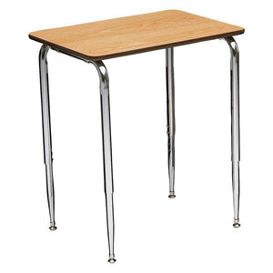 Adjustable Height Lecture Desk, High-Pressure Laminate Top