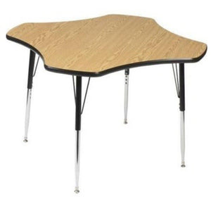 Workhorse Series Adjustable Height Activity Table with High-Pressure Laminate Top, 48" Clover