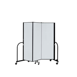 Screenflex Dry Erase/Tackable Dividers, 6 Ft. High-Partitions & Display Panels-3 Panels (5' 9" L)-