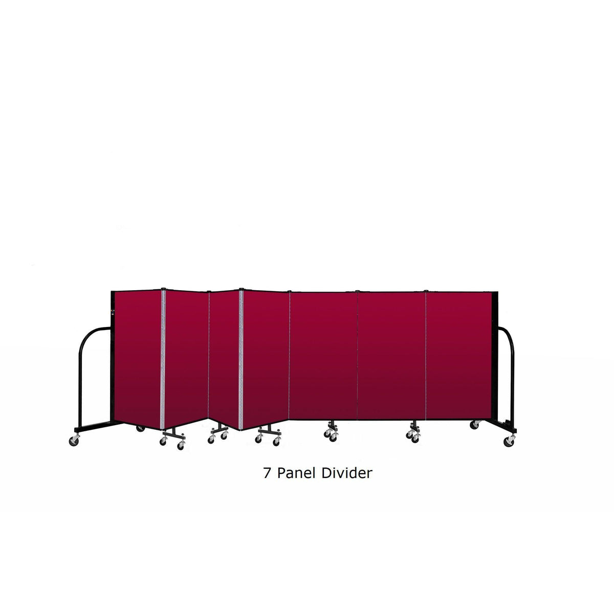 Screenflex Free Standing Room Divider, 4 Ft. High-Partitions & Display Panels-