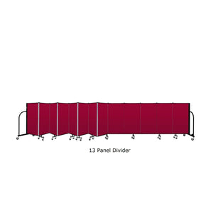 Screenflex Free Standing Room Divider, 4 Ft. High-Partitions & Display Panels-