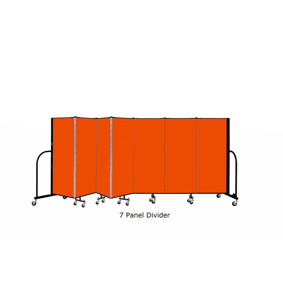 Screenflex Free Standing Room Divider, 5 Ft. High-Partitions & Display Panels-