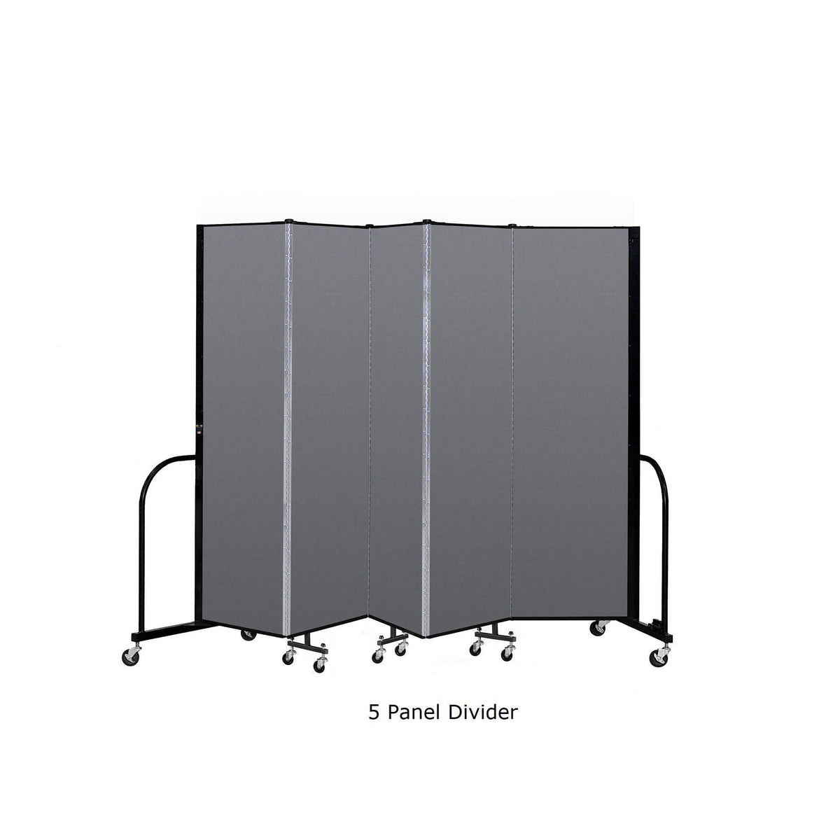 Screenflex Free Standing Room Divider, 6' 8" High-Partitions & Display Panels-