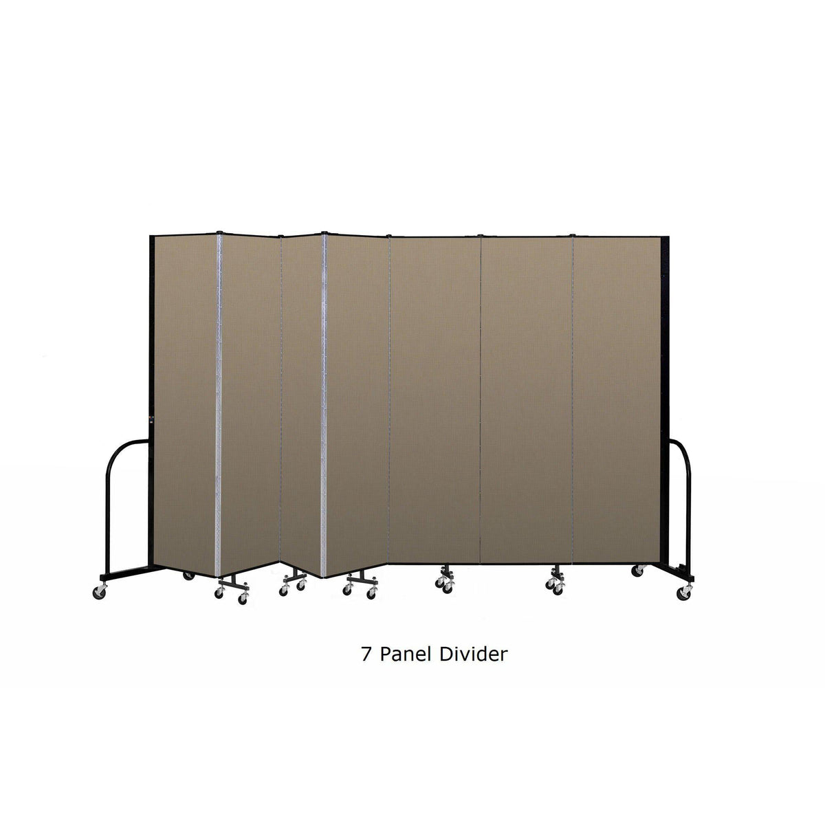 Screenflex Free Standing Room Divider, 6' 8" High-Partitions & Display Panels-