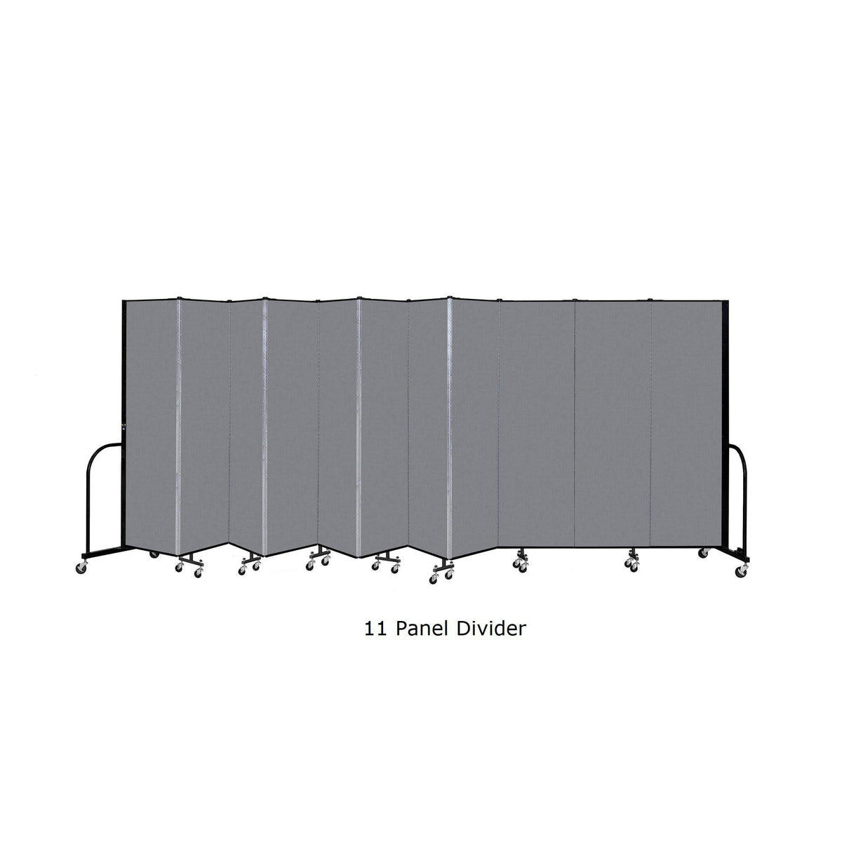 Screenflex Free Standing Room Divider, 6' 8" High-Partitions & Display Panels-