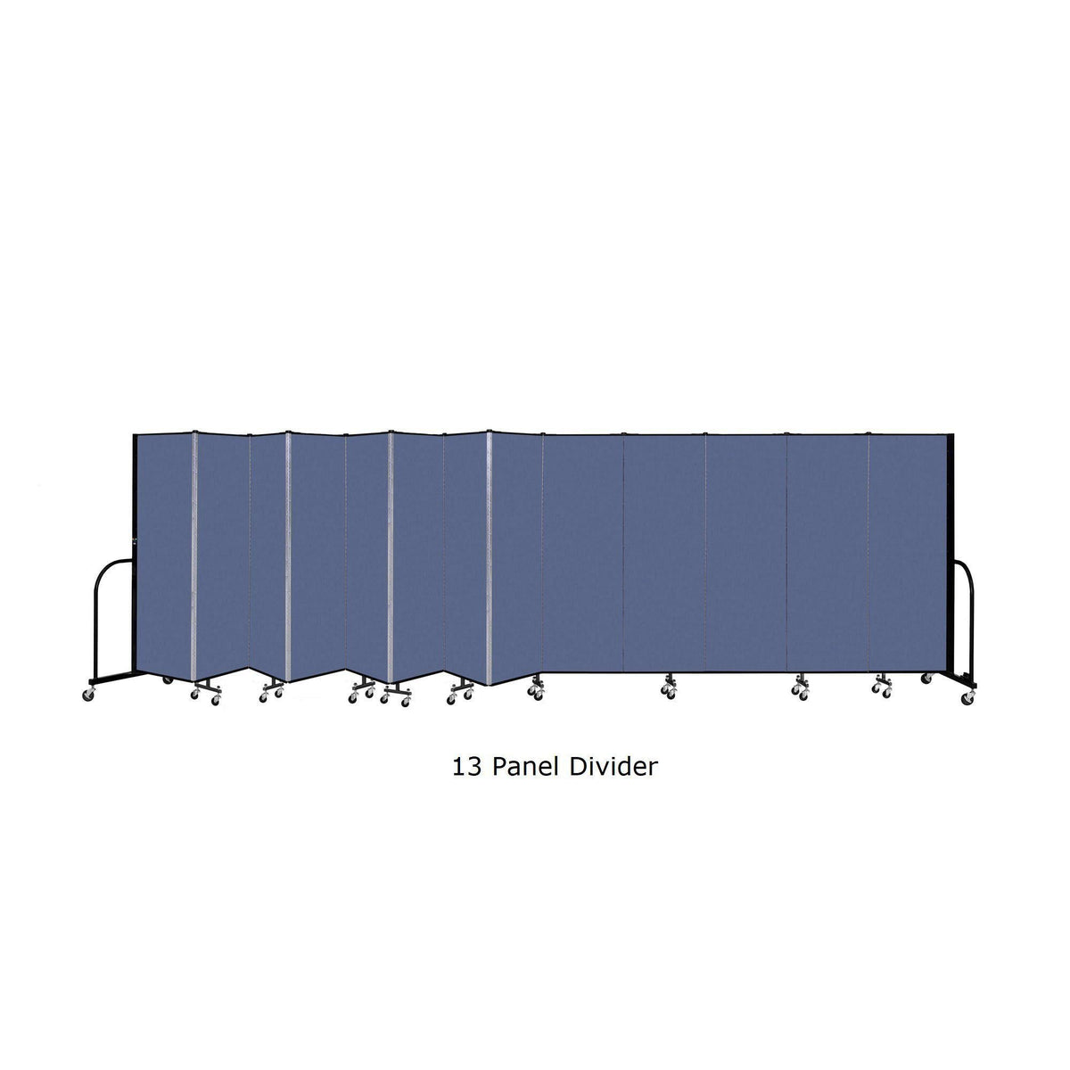 Screenflex Free Standing Room Divider, 6 Ft. High-Partitions & Display Panels-