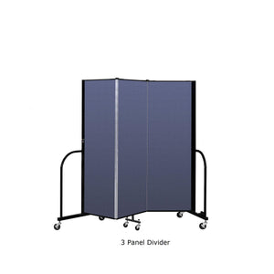 Screenflex Free Standing Room Divider, 6 Ft. High-Partitions & Display Panels-