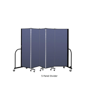 Screenflex Free Standing Room Divider, 6 Ft. High-Partitions & Display Panels-