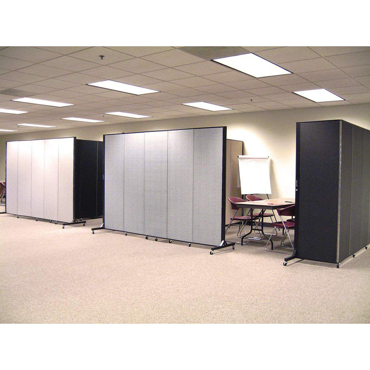 Screenflex Light Duty Room Divider, 6' 5" High-Partitions & Display Panels-