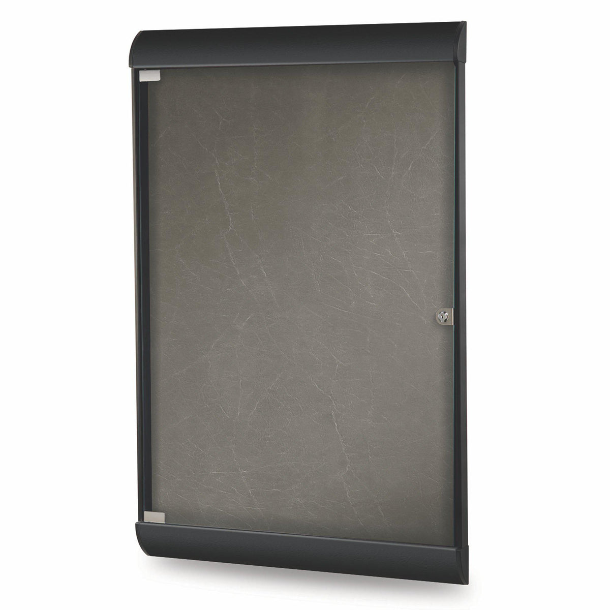 Silhouette 1 Door Enclosed Bulletin Board, 4'H x 2'W-Boards-
