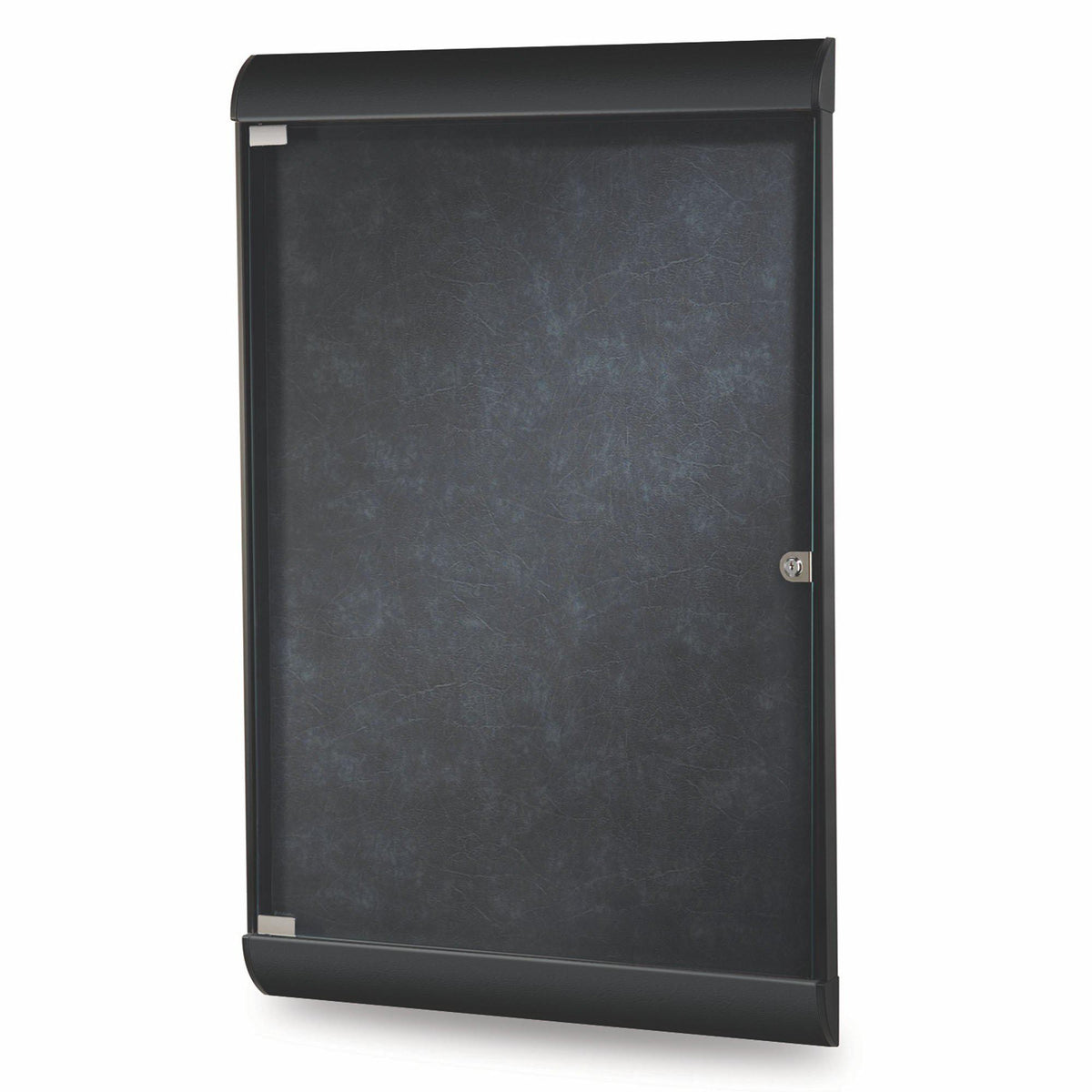 Silhouette 1 Door Enclosed Bulletin Board, 4'H x 2'W-Boards-