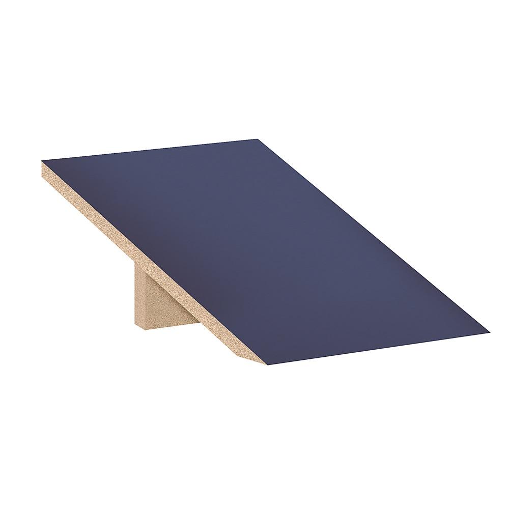 Sloping Hoods for 12" W x 15" Deep Designer Wood Lockers-Lockers-1-Wide-Blue-