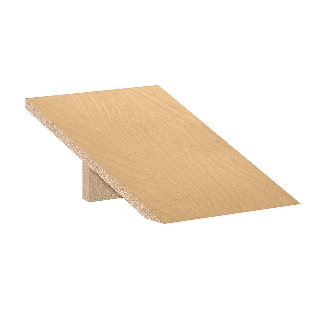 Sloping Hoods for 12" W x 15" Deep Designer Wood Lockers-Lockers-1-Wide-Maple-