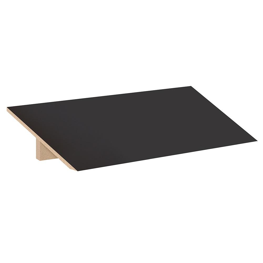 Sloping Hoods for 12" W x 15" Deep Designer Wood Lockers-Lockers-3-Wide-Black-