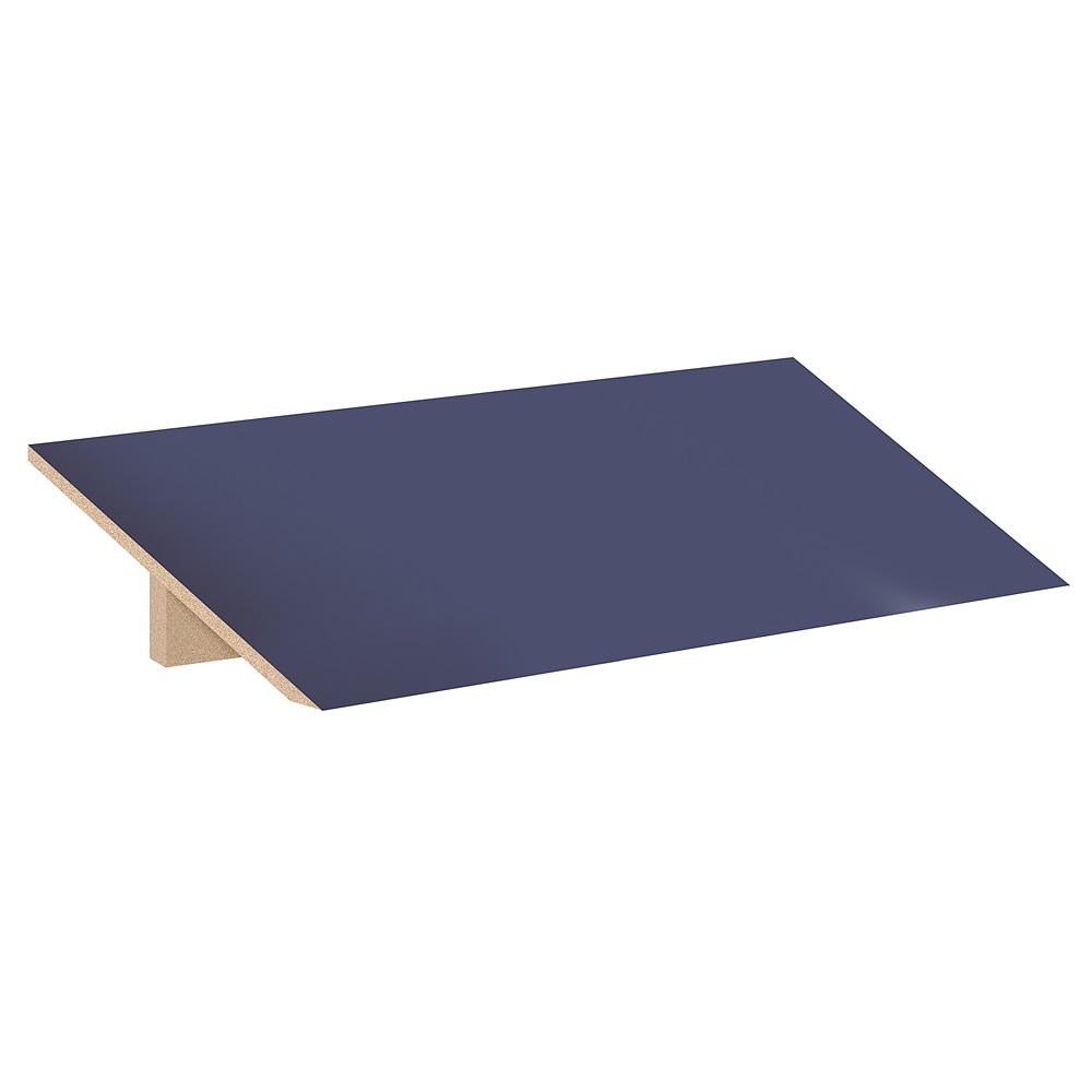 Sloping Hoods for 12" W x 15" Deep Designer Wood Lockers-Lockers-3-Wide-Blue-