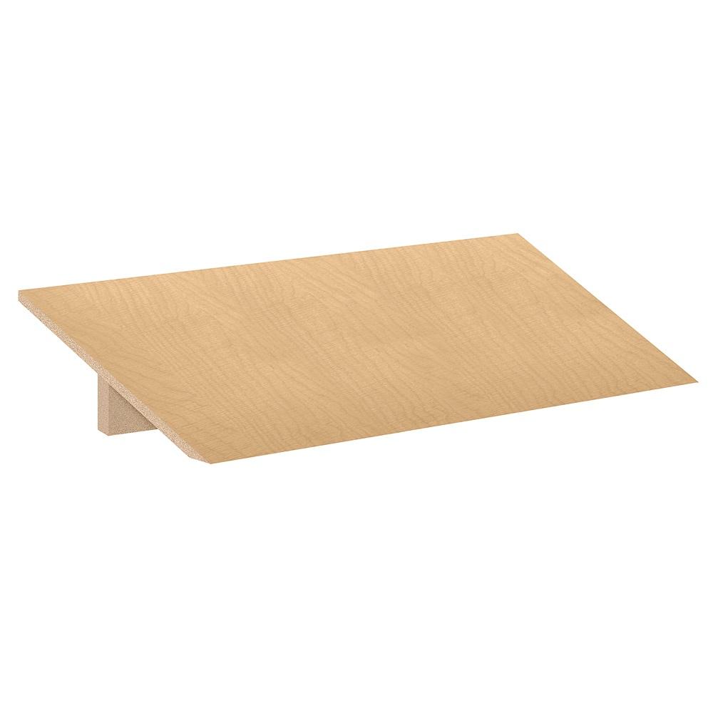 Sloping Hoods for 12" W x 15" Deep Designer Wood Lockers-Lockers-3-Wide-Maple-