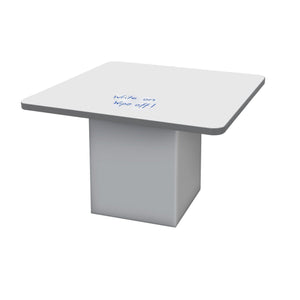Sonik™ Soft Seating 48" Square Table with Markerboard Top-Soft Seating-29"-Markerboard/Gray-Frost