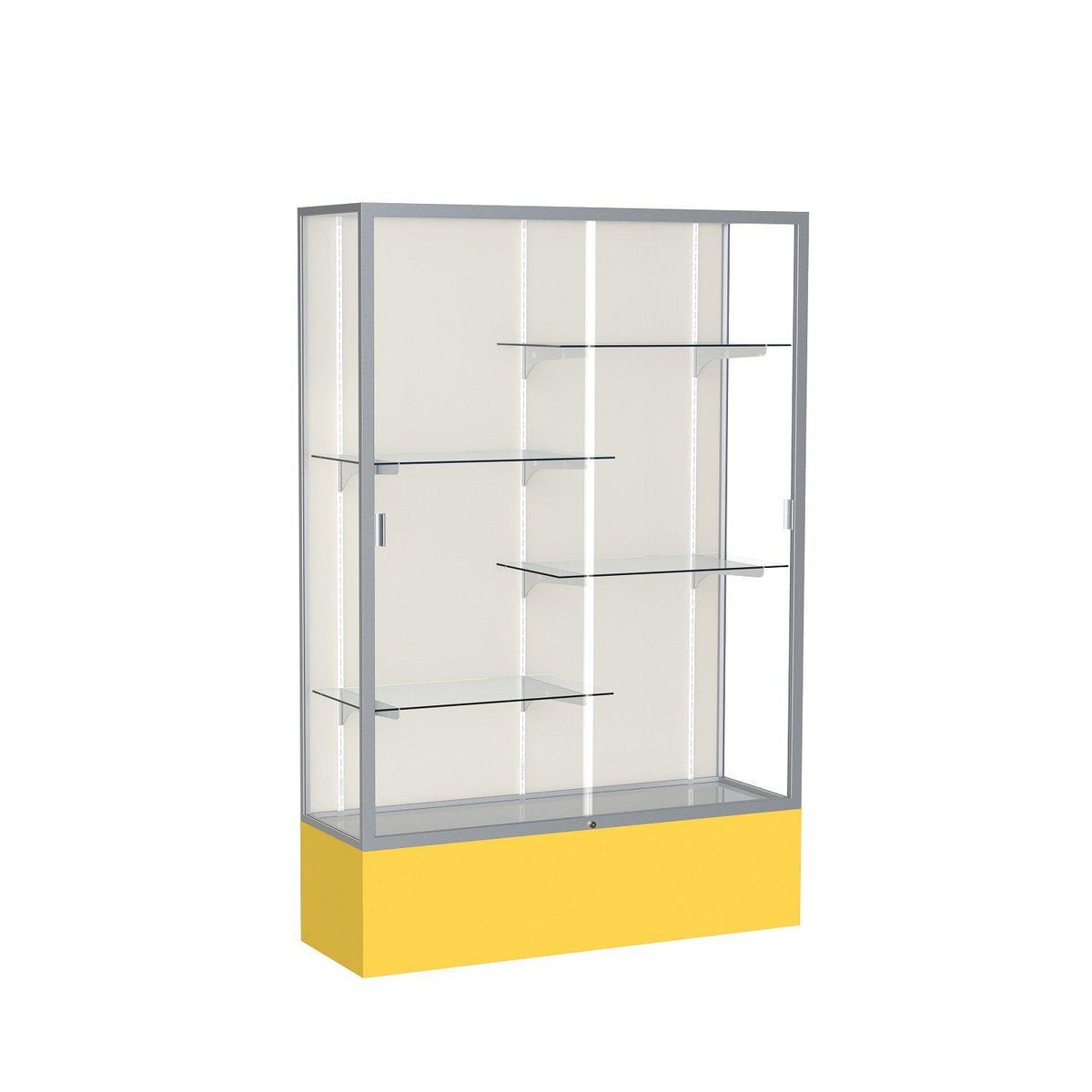 Spirit Series Floor Display Case, 48"W x 72"H x 16"D