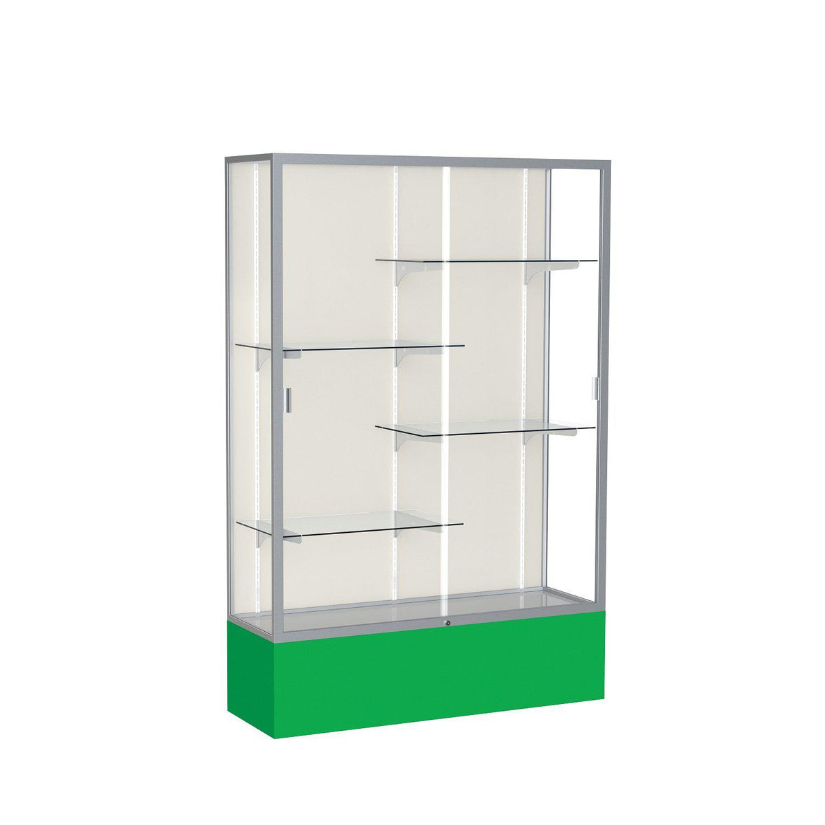 Spirit Series Floor Display Case, 48"W x 72"H x 16"D