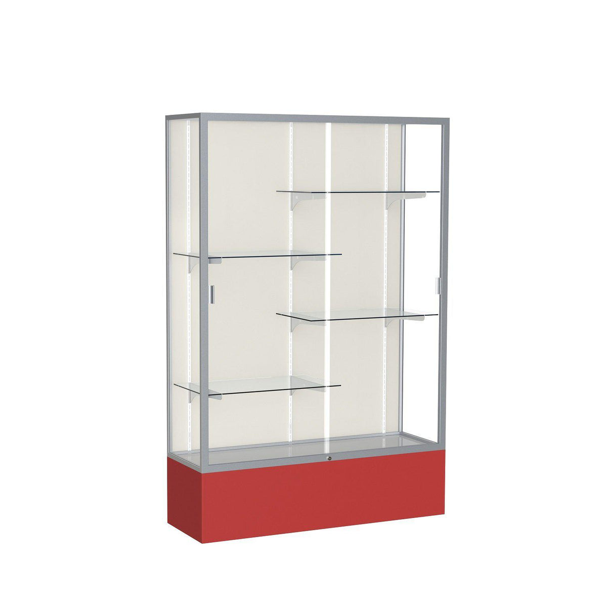 Spirit Series Floor Display Case, 48"W x 72"H x 16"D